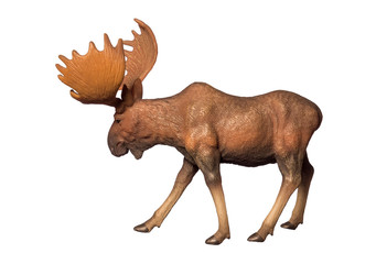 Figure of a moose