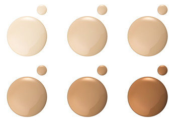 shades of foundation