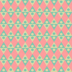 Triangle Girly PINK Pattern Vector