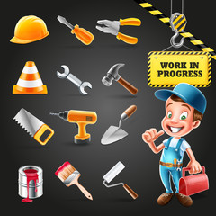 set icon for construction