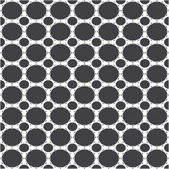 Black and white geometric seamless pattern Abstract background. Vector seamless pattern