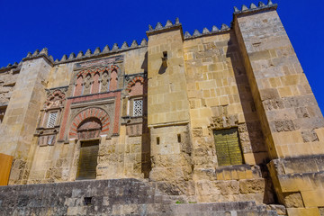 Antigua lateral gateway to the Great Mosque of Cordoba, Spain