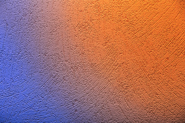 Conceptual shot wallpaper with blue to orange color transition