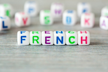 The word french