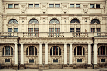 Fototapeta premium The old building.