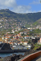 Fototapeta na wymiar Camara de Lobos, Madeira, Portugal