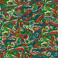 abstract colorful wave seamless pattern can be used for wallpaper, fills, web page background,surface textures.