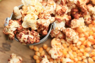 tasty popcorn with seed