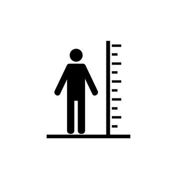 Tall Man with Scale Icon