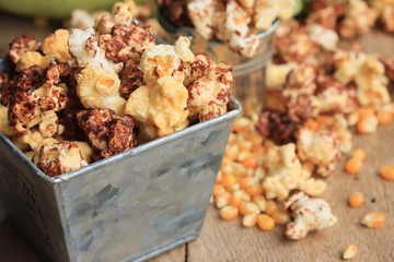 tasty popcorn with seed
