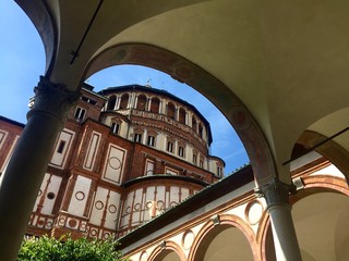 Milano, la basilica di Santa Maria delle Grazie