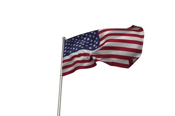 Obraz premium US flag
