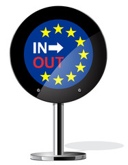 Brexit British referendum concept icons