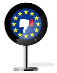 Brexit British referendum concept icons