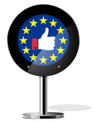 Brexit British referendum concept icons