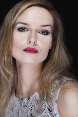 Fototapeta premium Fully aware of her appealing beauty