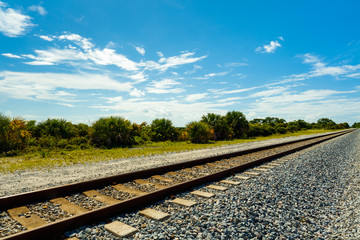 Florida railroad tracks