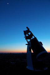 Astronomy telescope - watching the sky