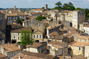 Fototapeta na wymiar Saint Emilion French village