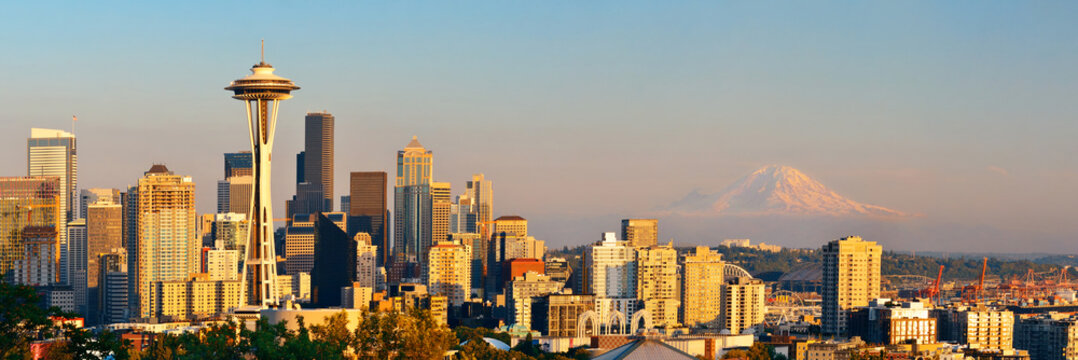 Seattle city skyline © rabbit75_fot