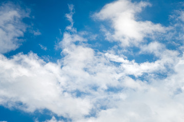 Obraz premium Blue Sky & Clouds For Background