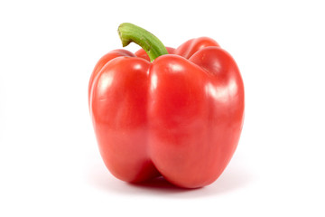 bell peppers isolated on white background