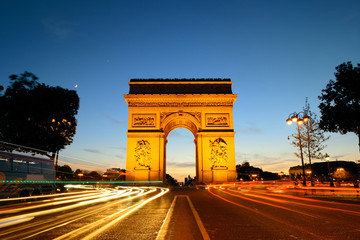 Arc de Triomphe - obrazy, fototapety, plakaty