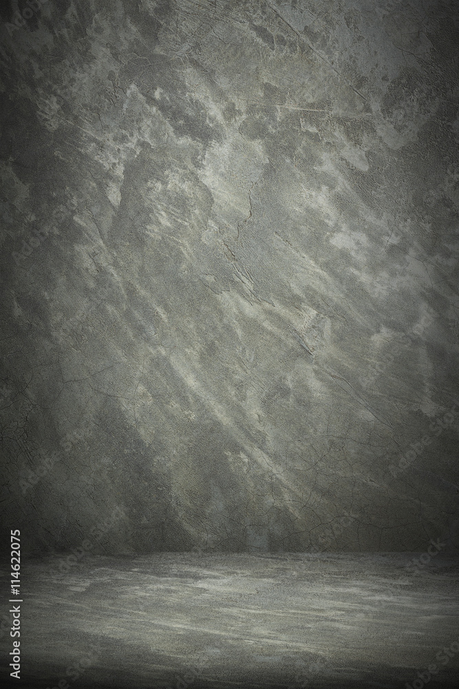 Aufkleber cement wall and floor for pattern and background