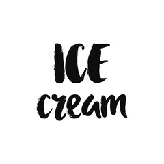 Hand drawn lettering