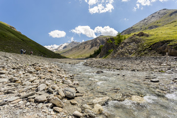 Obraz premium Alpine stream