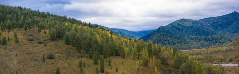 Altay mountains in Siberia