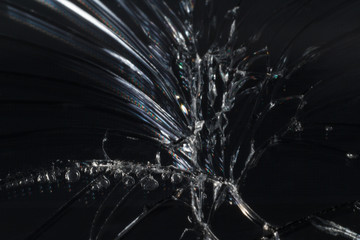 Background texture of broken sensory screen/Horizontal abstract background texture