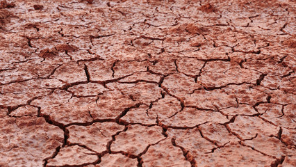 Ausgetrockneter Boden 