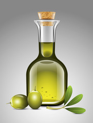 Olive bottle oil