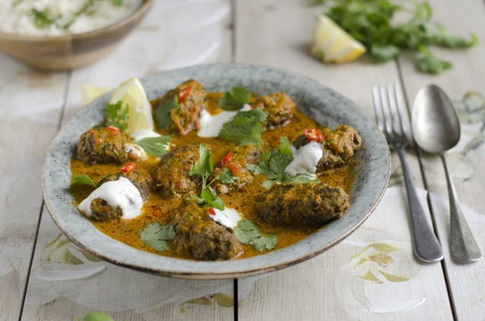 Beef Kofta Curry