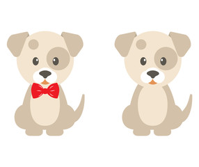 cartoon dog set