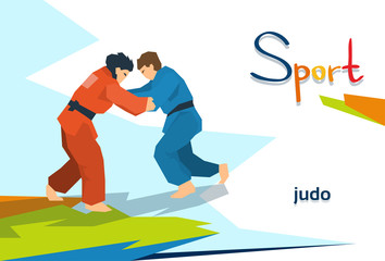 Disabled Athletes Judo Opponents Sport Competition