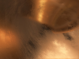 3D render of Abstract gold background