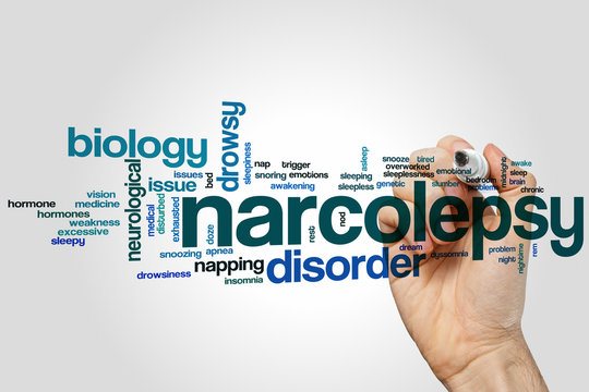 Narcolepsy word cloud