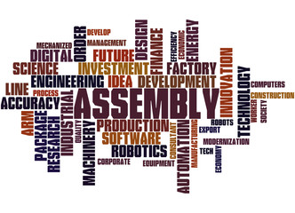 Assembly, word cloud concept 4