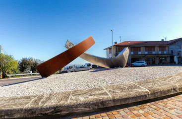 Monument in the center of San Marino