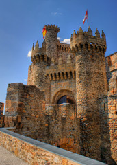 Templar Castle of Ponferrada, Leon, Spain