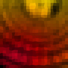 Fototapeta premium Rings low poly triangle style vector mosaic background