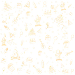 Party background vector illustration