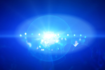 Silhouettes of people and musicians