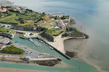 Le Château-d'Oléron vue du ciel