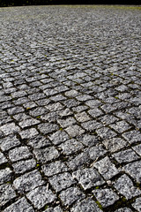 Textur vom Kopfsteinpflaster