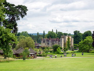 View of Hever Castle and Grounds in Hever Kent