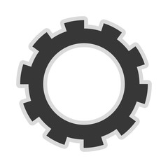 single gear icon