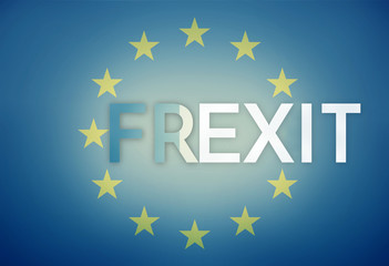 Europe French Frexit Background